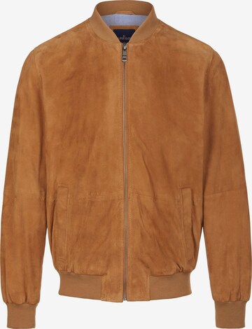 Louis Sayn Between-Season Jacket in Brown: front