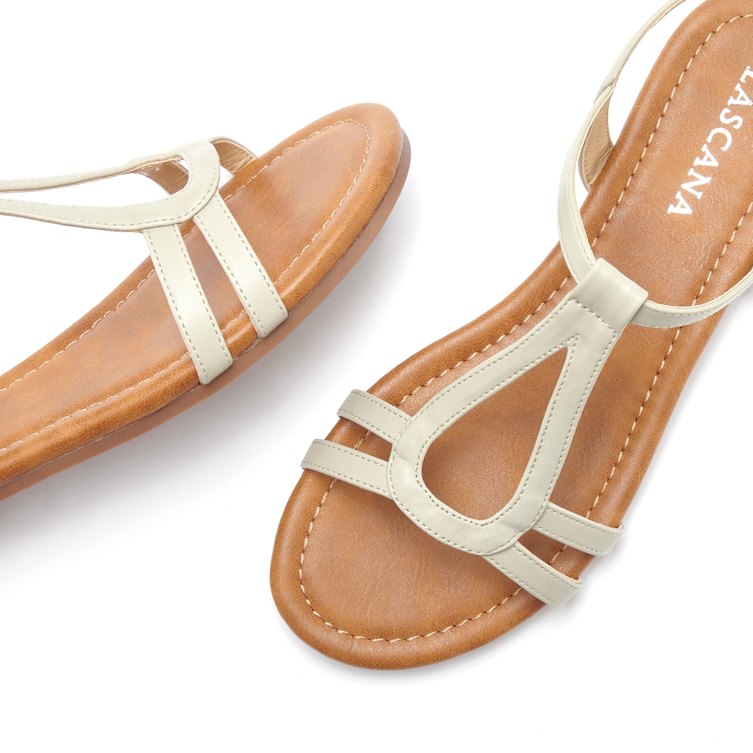 Sandales à lanières LASCANA en gris