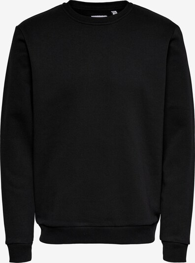 Only & Sons Sweatshirt 'Ceres' in schwarz, Produktansicht