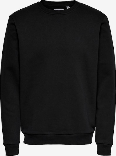 Only & Sons Sweatshirt 'Ceres' in schwarz, Produktansicht