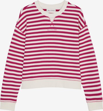 Sweat-shirt Marc O'Polo DENIM en rose : devant