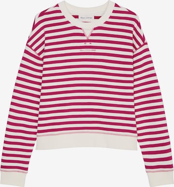 Marc O'Polo DENIM Sweatshirt in Roze: voorkant