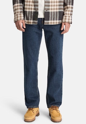 Regular Jeans de la TIMBERLAND pe albastru: față