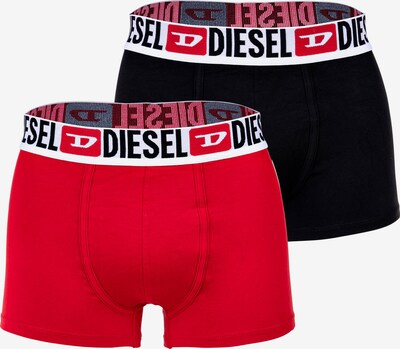 DIESEL Boxershorts in rot / schwarz / weiß, Produktansicht