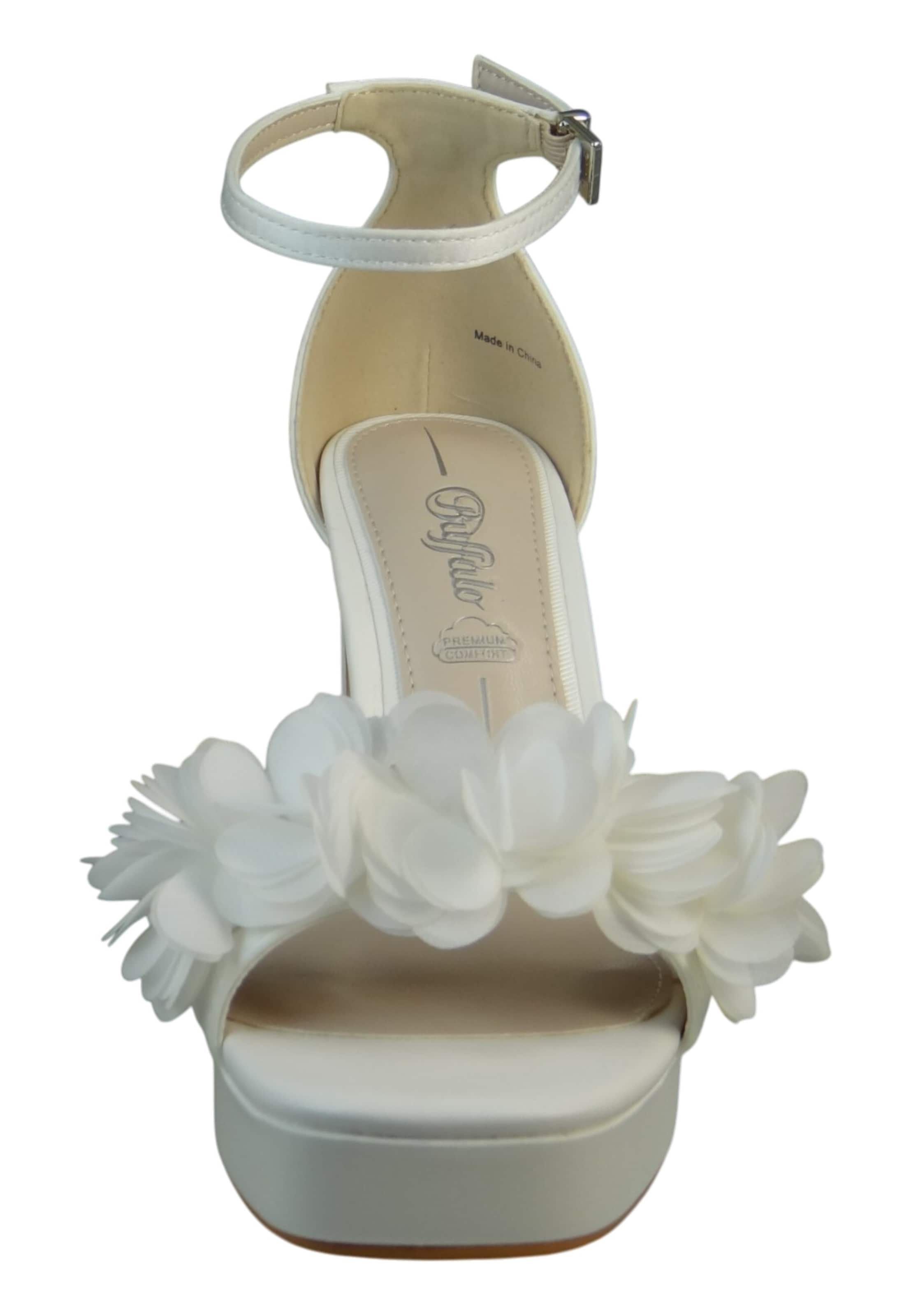 Sandales à lanières BUFFALO en blanc