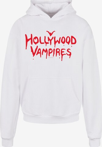 Sweat-shirt 'Hollywood Vampires' Merchcode en blanc : devant