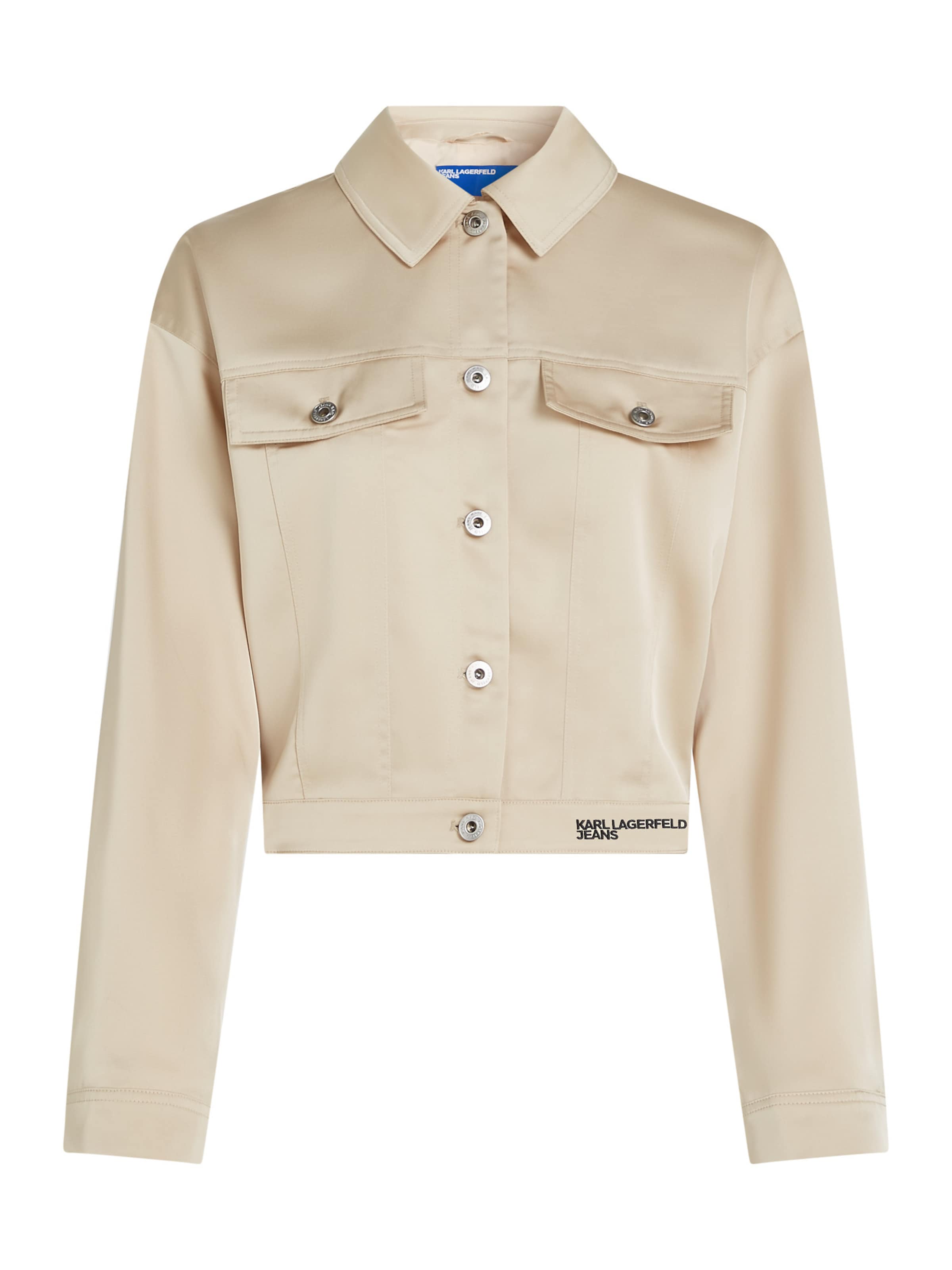KARL LAGERFELD JEANS Prechodná bunda - krémová, Produkt