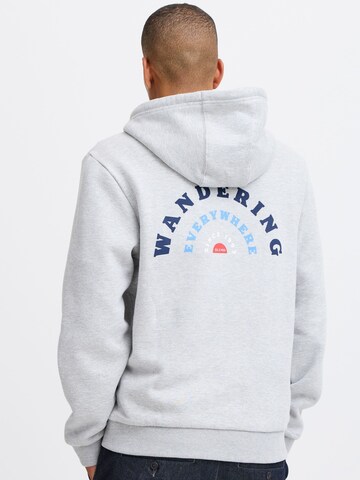 BLEND Sweat jacket in Grey: front