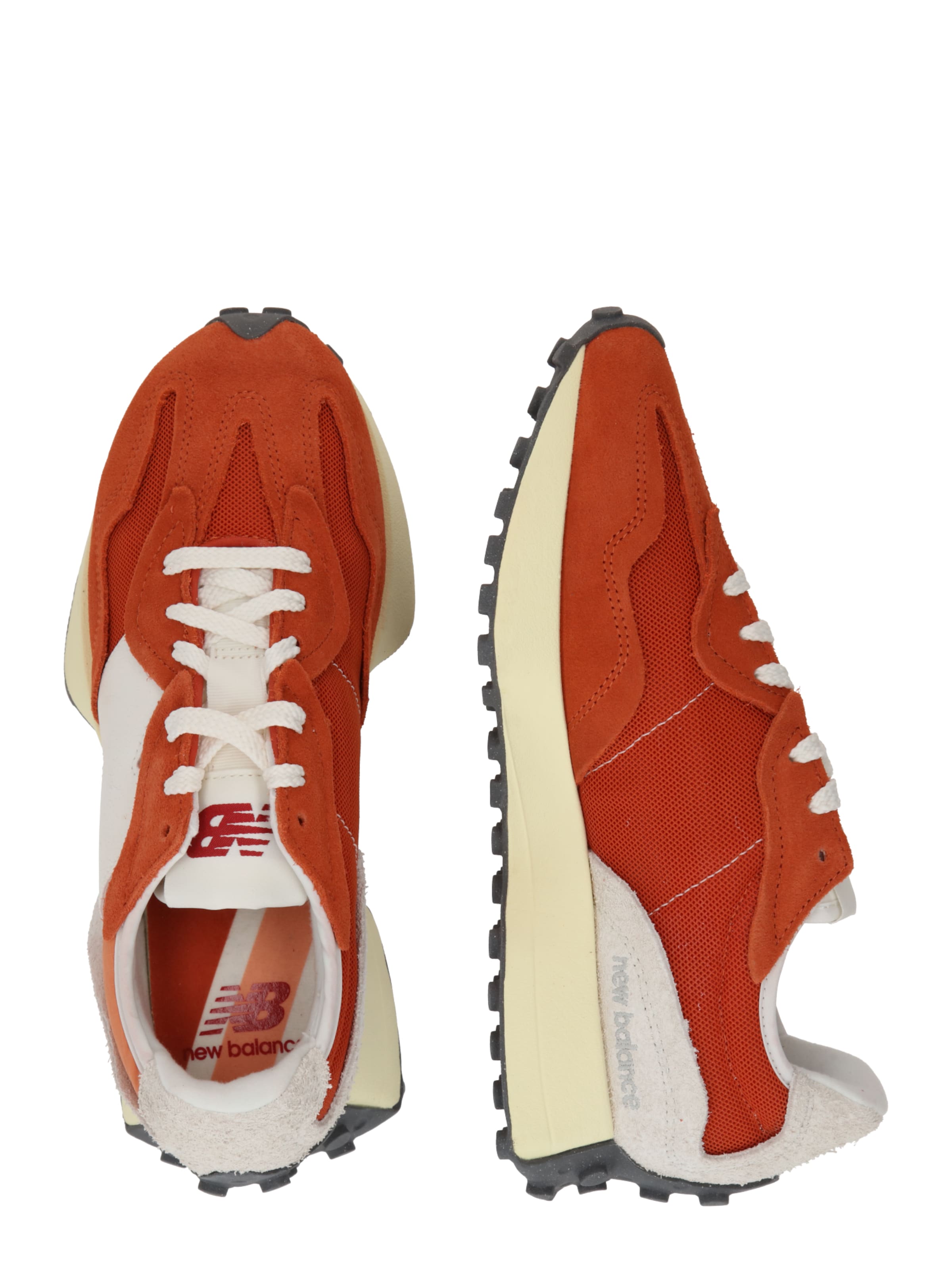 Baskets basses '327' new balance en orange