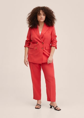 Blazer 'Tempo' MANGO en rouge