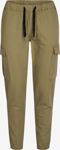 Redefined Rebel Cargo Pants 'Lennon' in Green: front