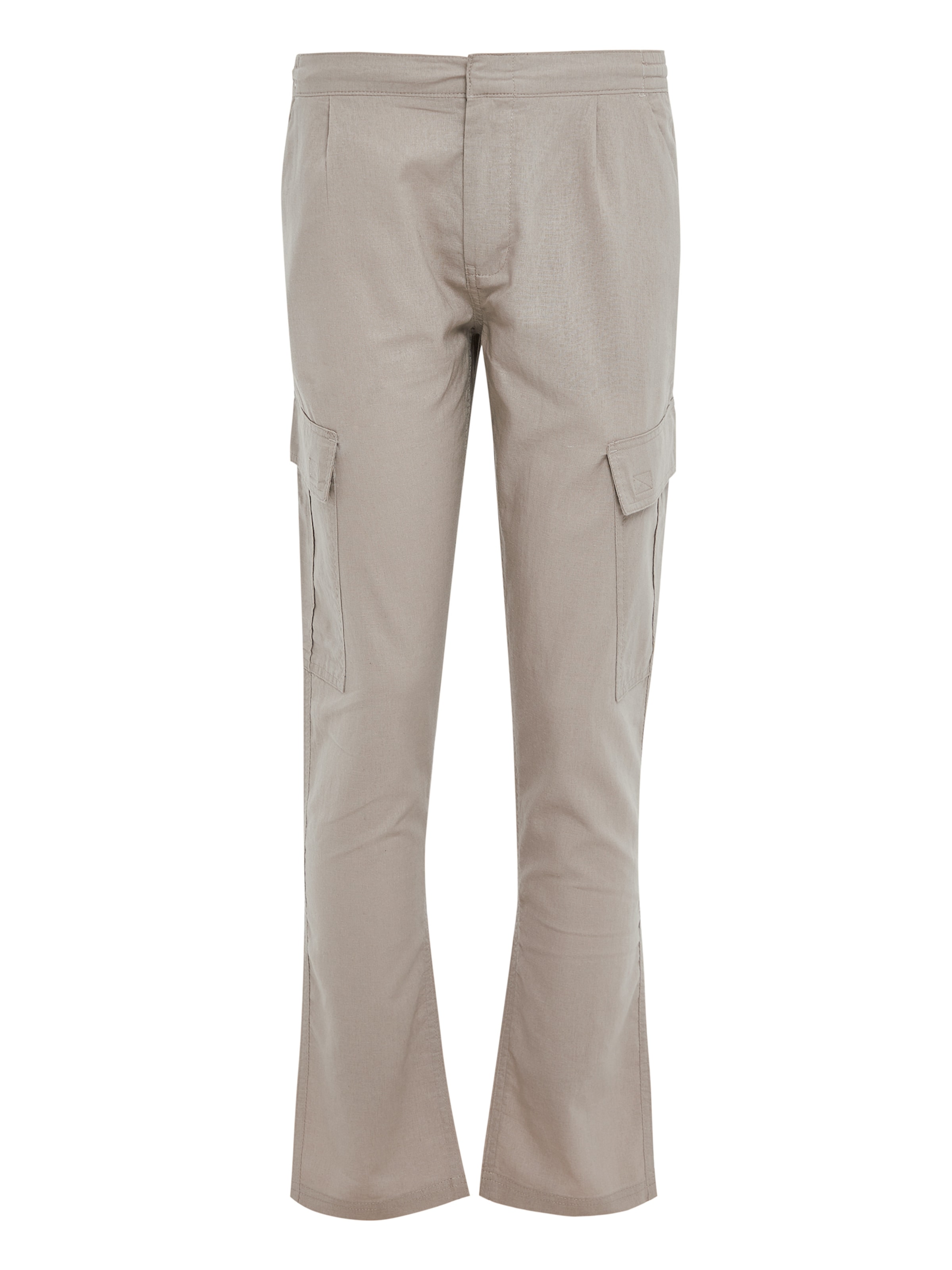 Threadbare Cargo trousers 'Gordon' in Grey: front