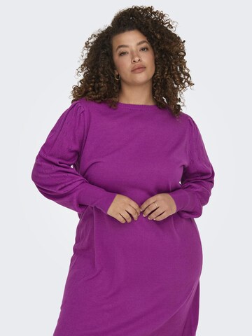 ONLY Carmakoma Knit dress in Purple