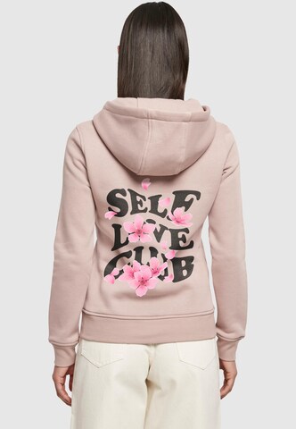 Felpa ' Self Love Club' di Mister Tee in rosa