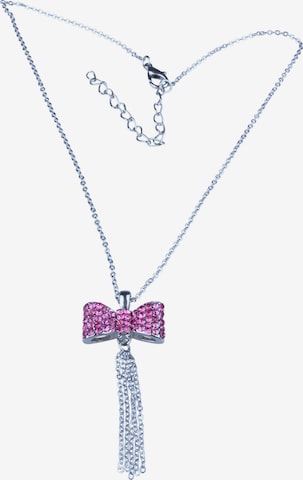 COLLEZIONE ALESSANDRO Necklace 'Steffi' in Pink: front