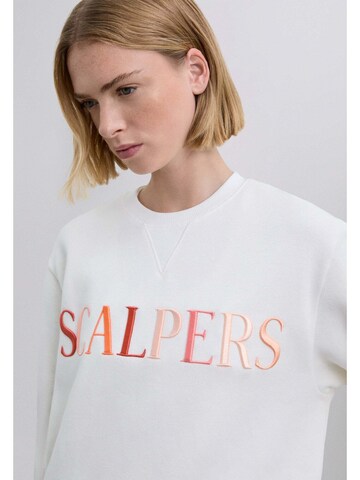 Sweat-shirt Scalpers en blanc
