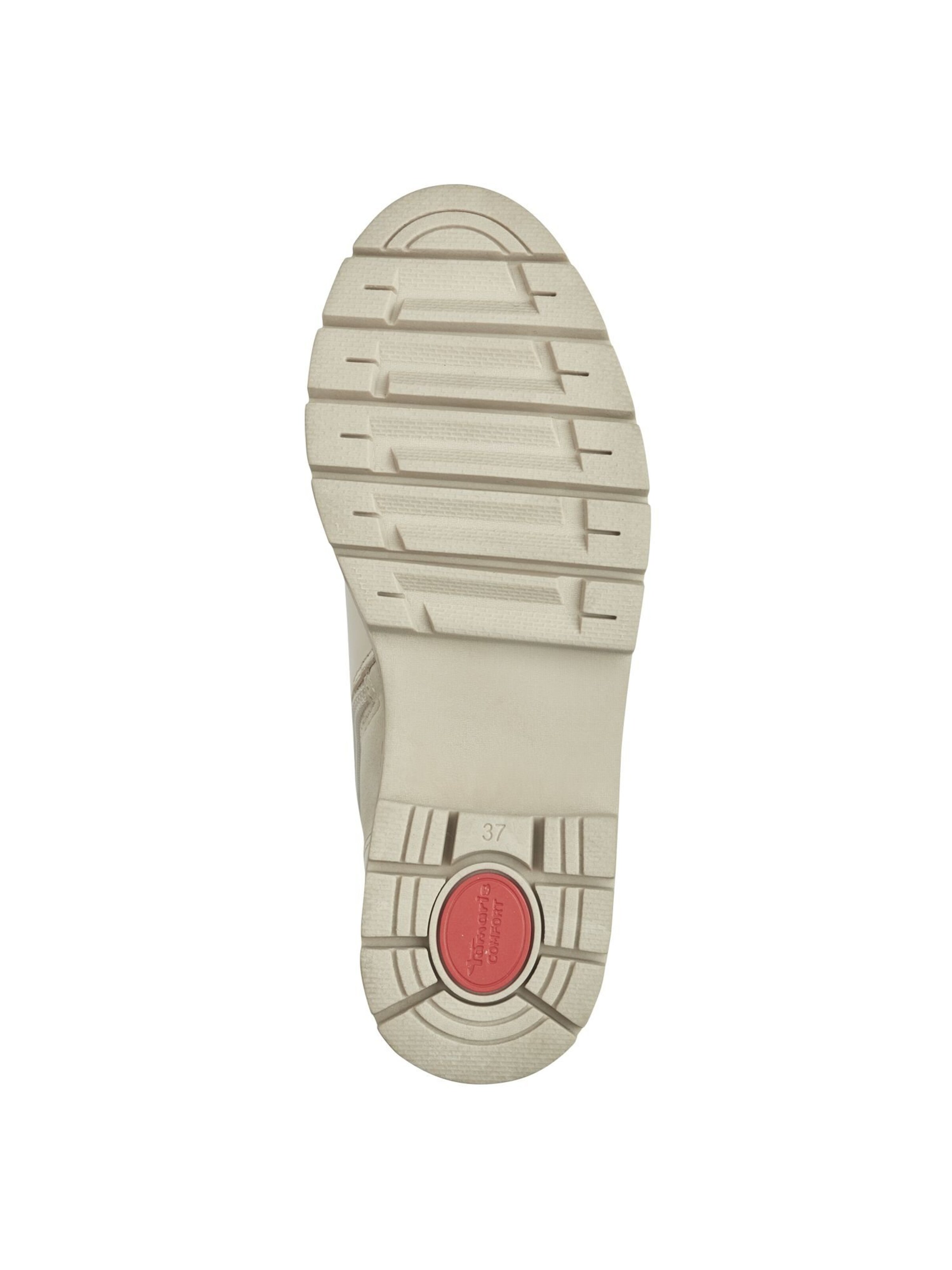 Bottines à lacets Tamaris en beige