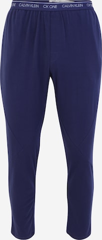Calvin Klein Underwear تقليدي سروال البيجاما بلون أزرق: الأمام
