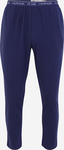 Calvin Klein Underwear - Regular Calças de pijama em azul: frente