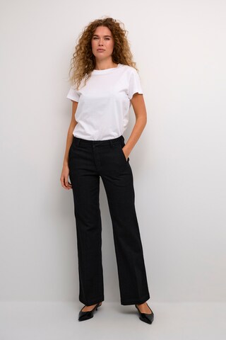 My Essential Wardrobe Wide leg Jeans in Zwart