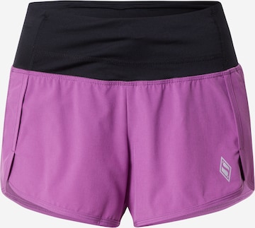Skechers Performance Workout Pants in Purple: front