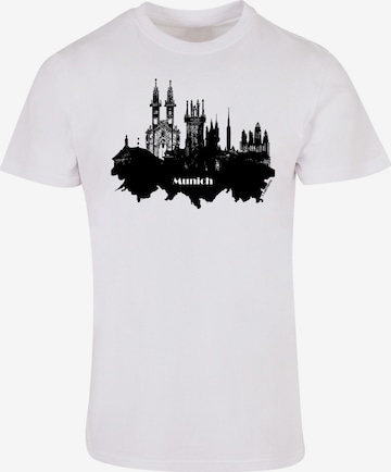 T-Shirt F4NT4STIC en blanc : devant