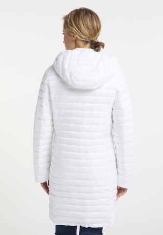 Manteau mi-saison Usha en blanc