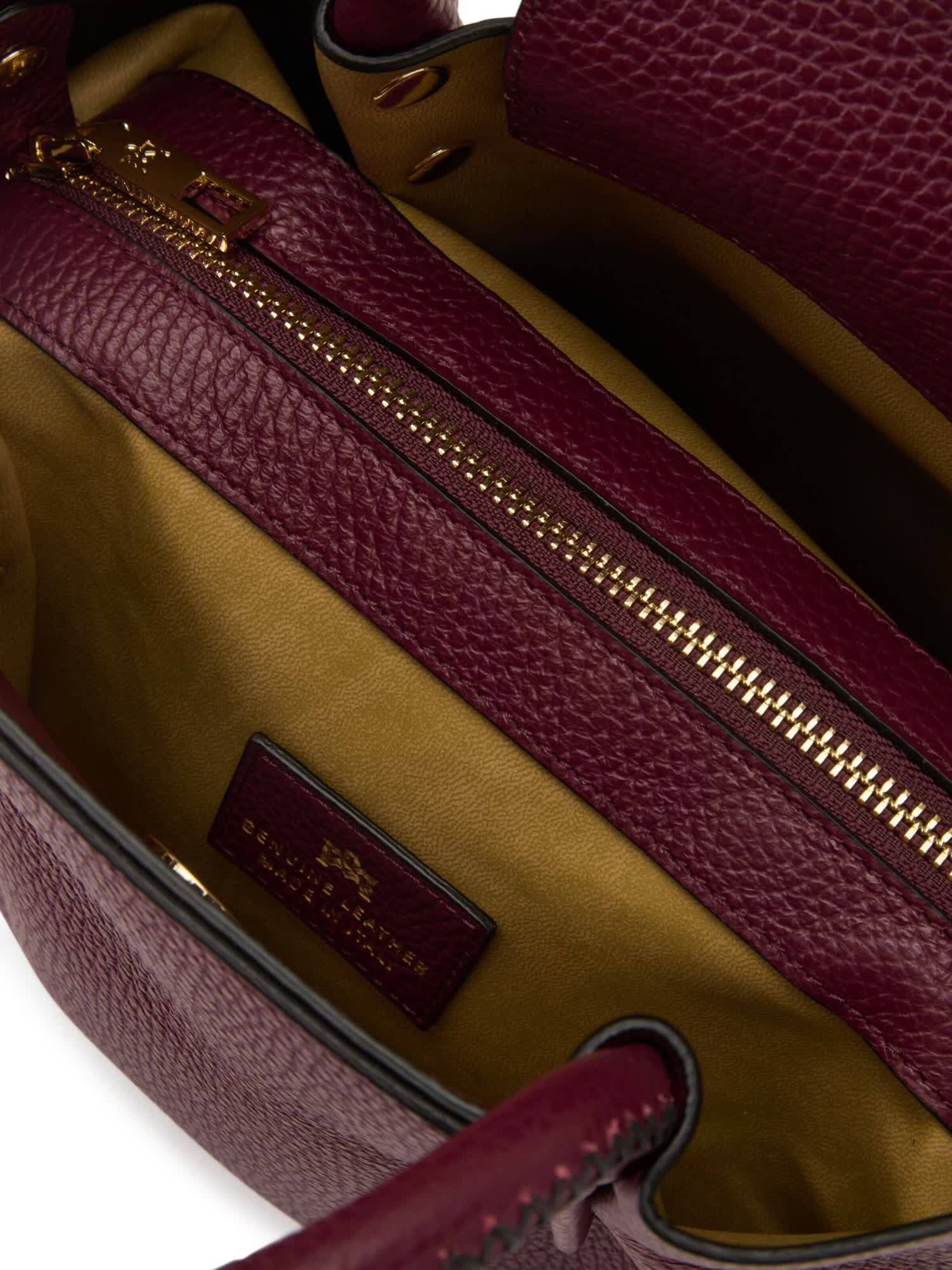 Cabas 'Candy' Cuoieria Fiorentina en rouge