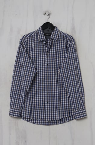 Bexleys Button Up Shirt in L in Blue: front