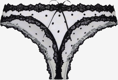 XS dydžio Siaurikės iš Hunkemöller, spalva – juoda / balta, Prekių apžvalga
