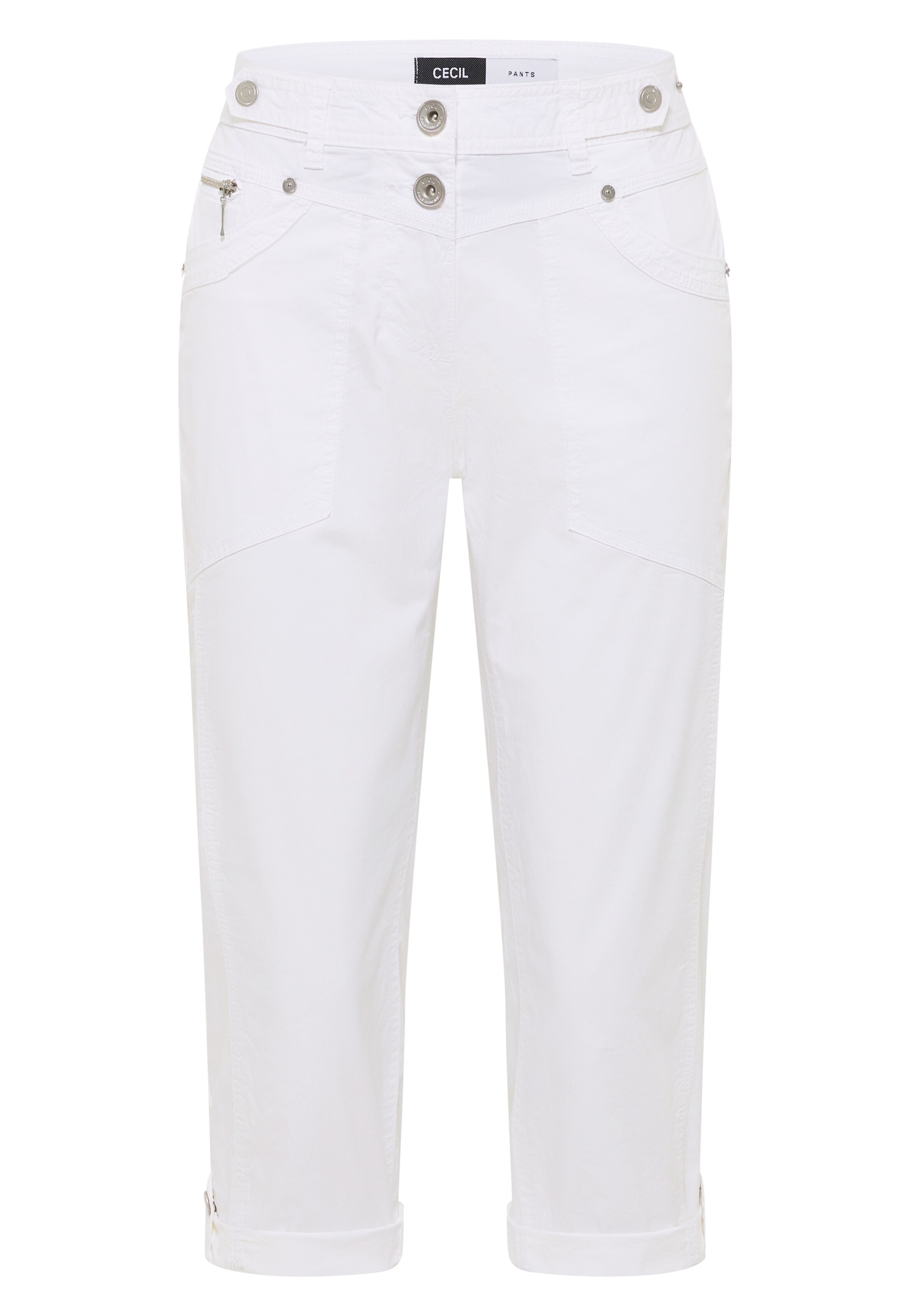 CECIL Pants in 34/Short in White, Item view
