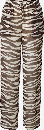 MYLAVIE by Sarah Harrison Housut 'Summer trousers' värissä musta / valkoinen, Tuotenäkymä