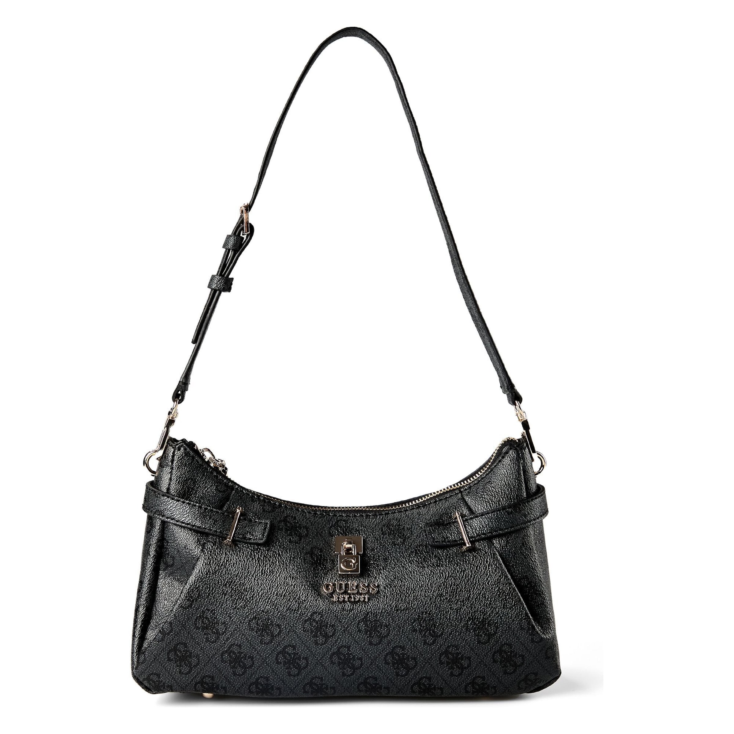 GUESS Schultertasche 'Yesba' in Schwarz: Vorderseite