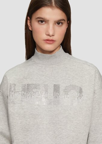 QS Sweatshirt in Grau