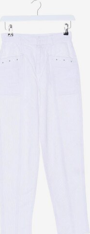 Maje Pants in XXS in White: front