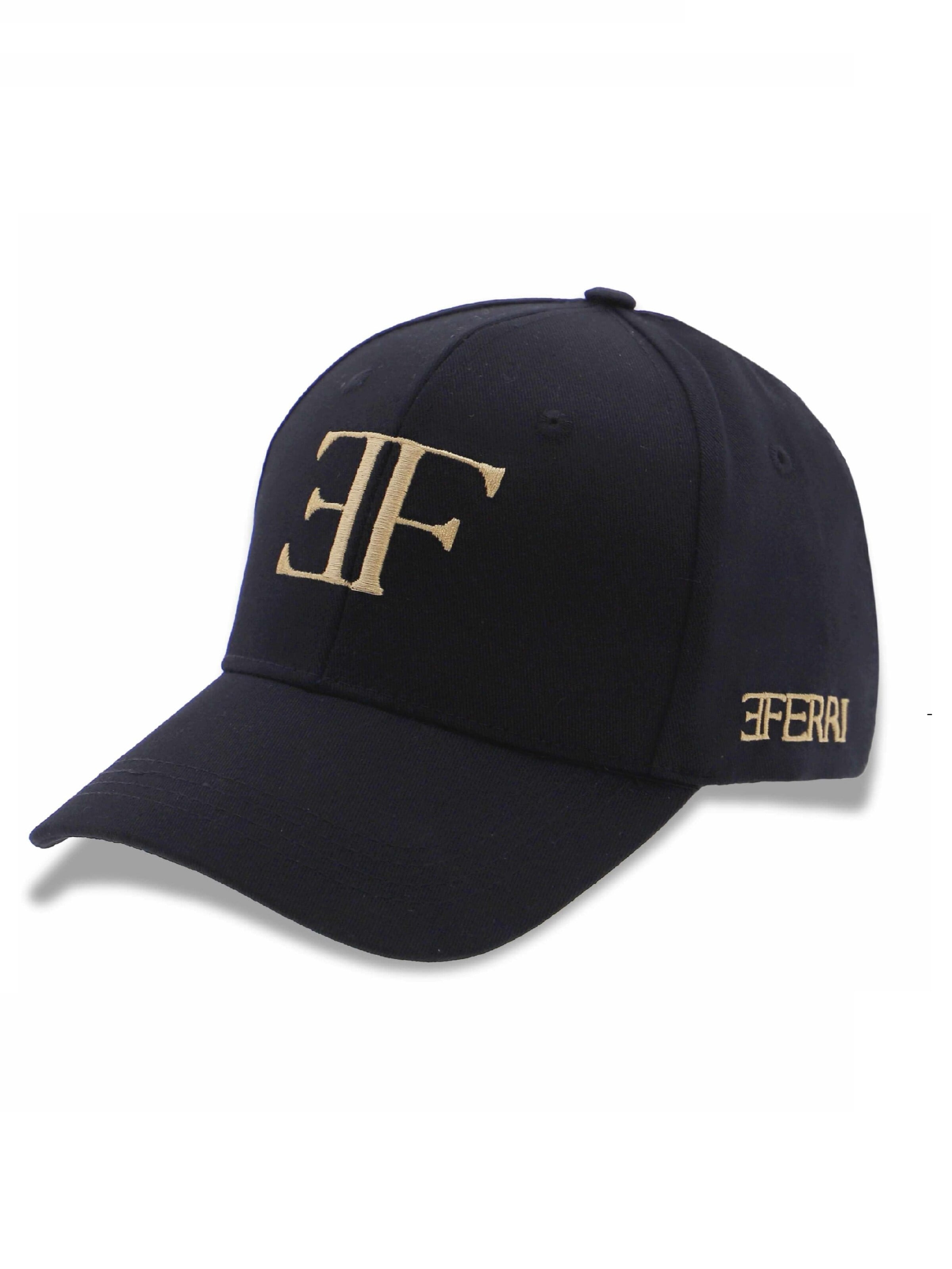 eferri - Gorra 'Eferri Gorras' en negro: frente