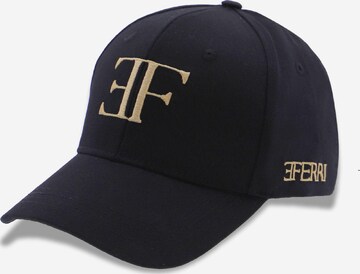 eferri - Gorra 'Eferri Gorras' en negro: frente
