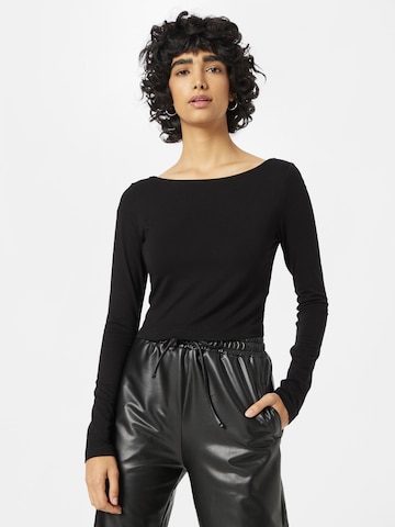 ABOUT YOU Shirt 'Sarina' in Schwarz: predná strana