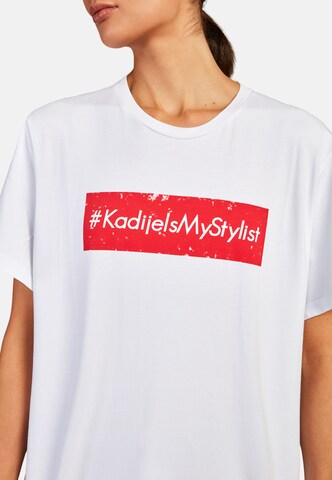 KADIJE BARRY T-Shirt 'Kadije' in Weiß