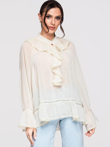 Chemisier Ombre en beige