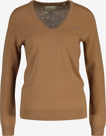 GANT Pullover in Braun: Vorderseite