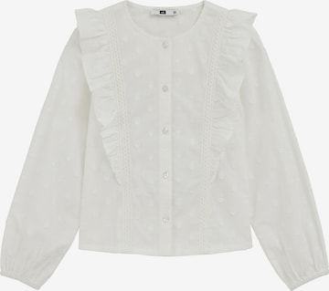 WE Fashion Pusero värissä valkoinen: etupuoli