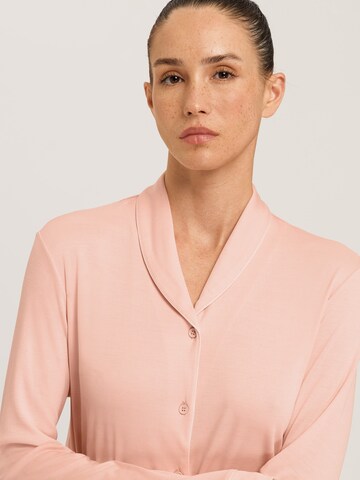 Hanro - Camisola de pijama ' Natural Comfort ' em laranja