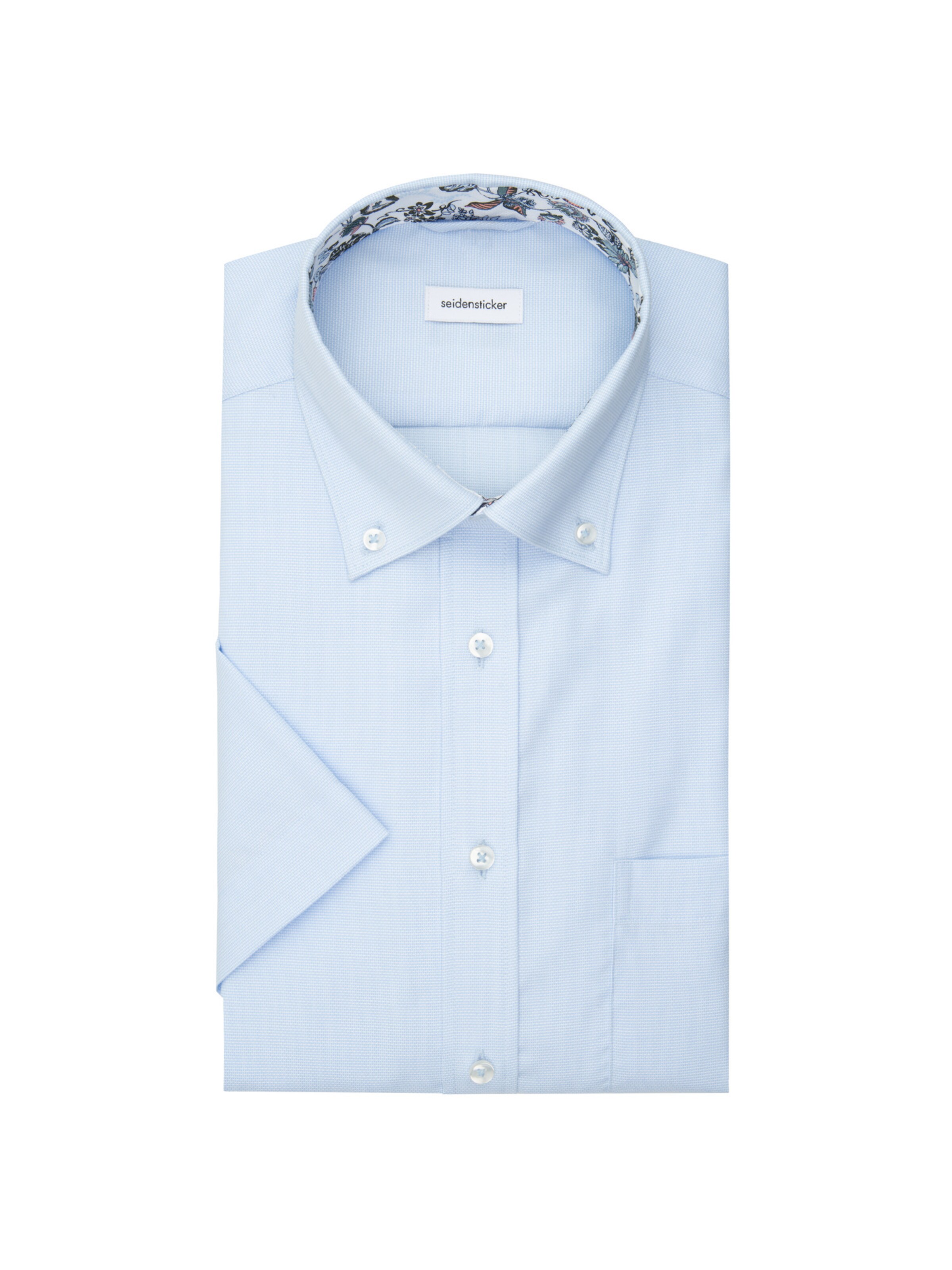 Coupe regular Chemise business 'Smart Essentials' SEIDENSTICKER en bleu