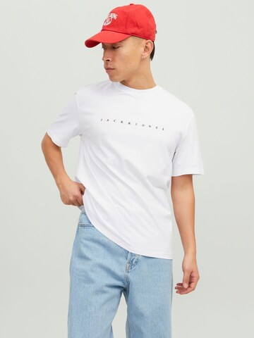 JACK & JONES - Camiseta en blanco: frente