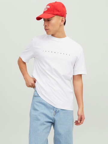 JACK & JONES Shirt in White: front