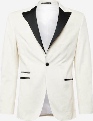 Coupe regular Veste de costume 'FORTUNE' Karl Lagerfeld en beige : devant