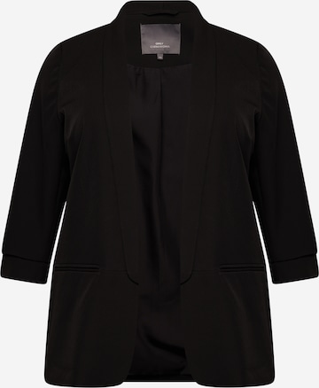 ONLY Carmakoma Blazer 'Elly' in Schwarz: predná strana