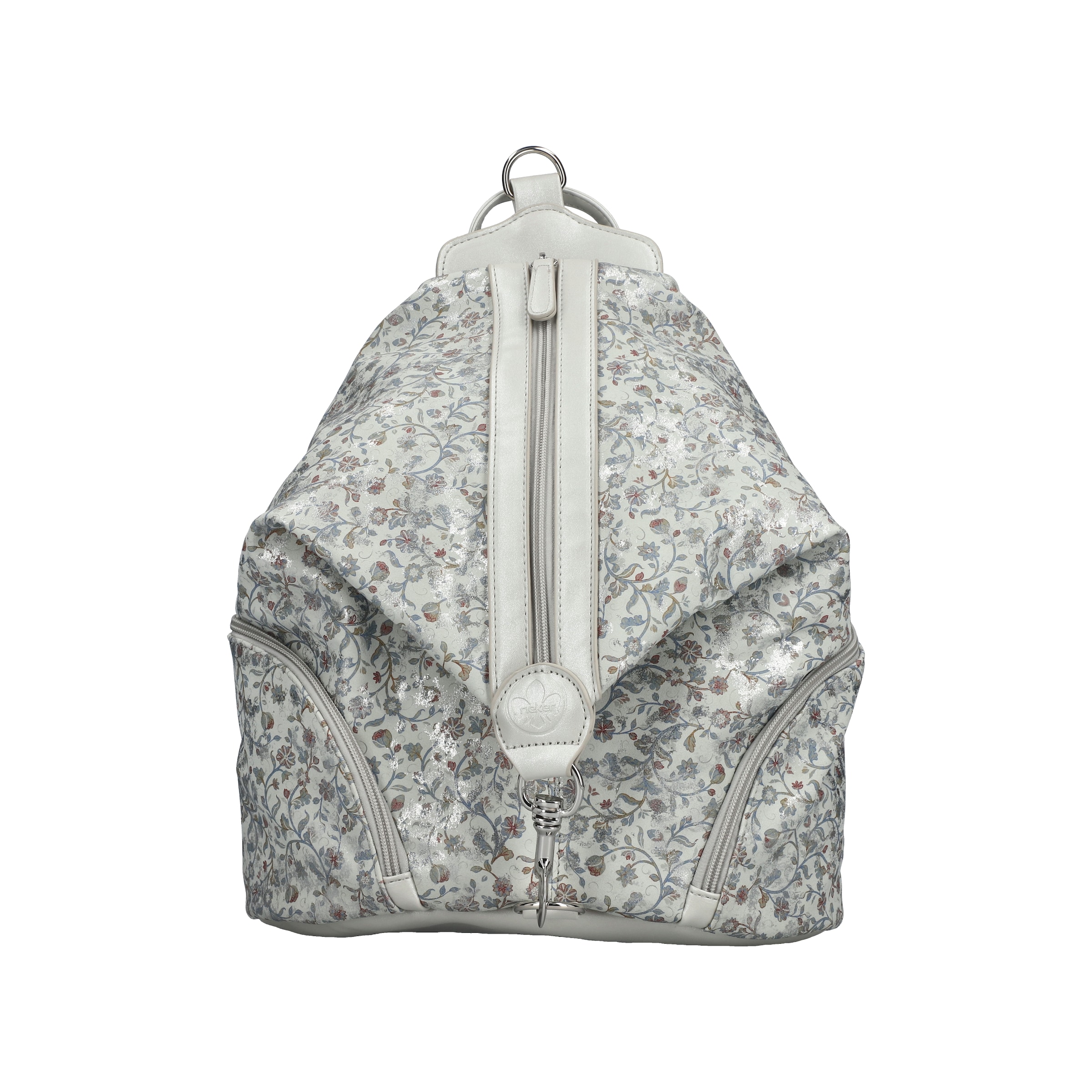 Rieker Backpack in White: front