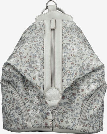Rieker Backpack in White: front